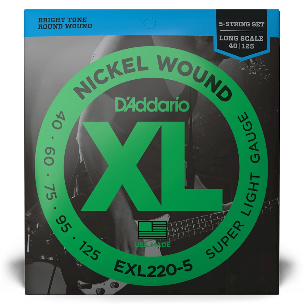 D´Addario EXL220-5 40-125 Bass